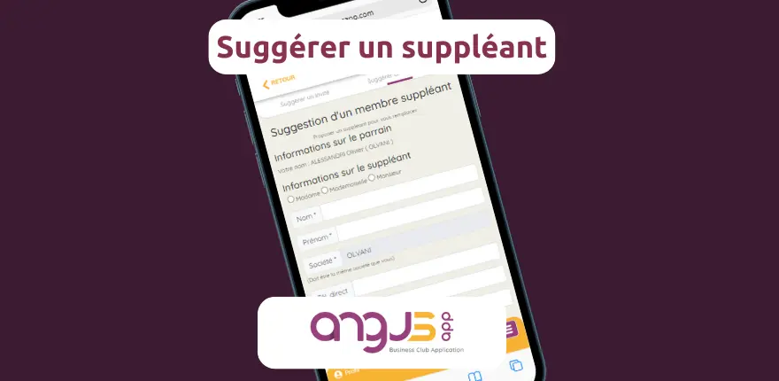 Angus App: optimisez la gestion des suppléants dans votre club d'affaires