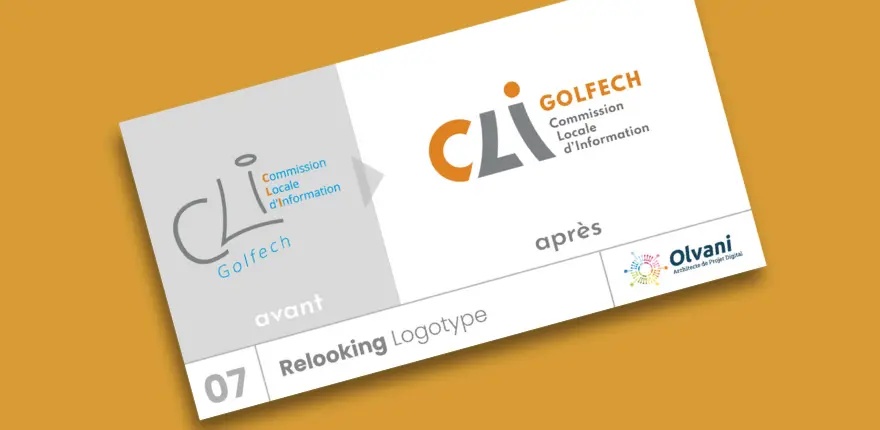 Relooking du logo :  La CLI Golfech